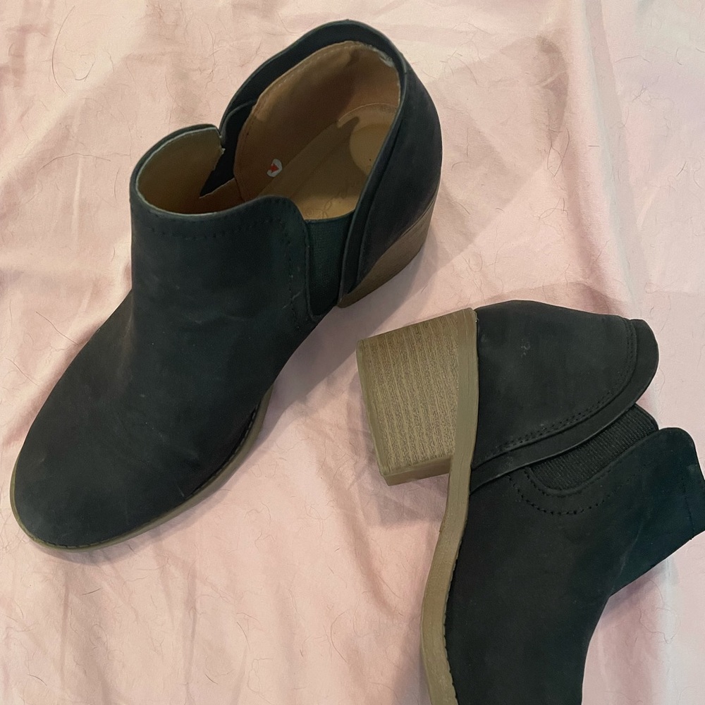 Black booties